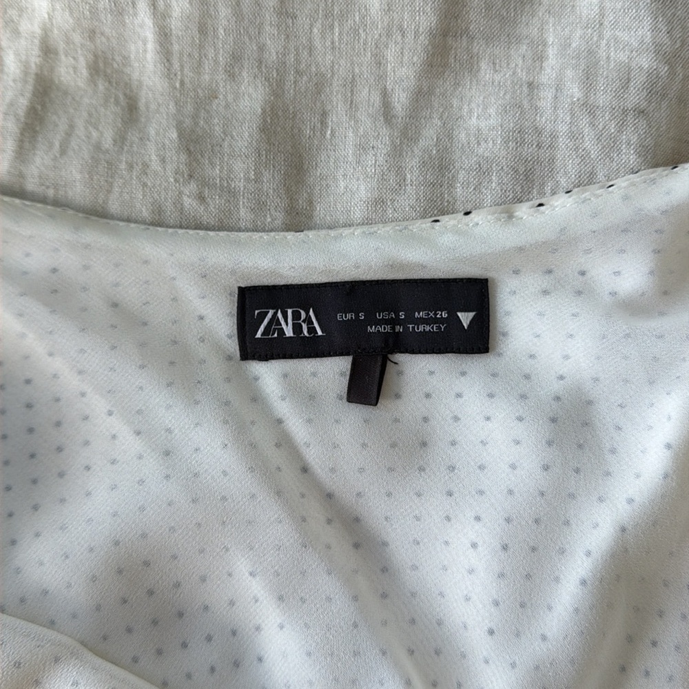 Zara midi polka dot dress - Picture 3 of 3